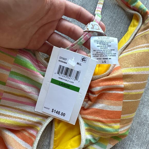 NWT Becca Onepiece Swimsuit - Picture 3 of 4